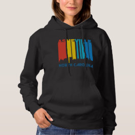 Moletom Estilo retro Asheville North Carolina Skylin dos