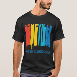 Moletom Estilo retro Asheville North Carolina Skylin dos
