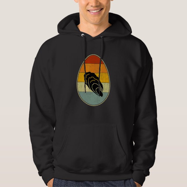 Moletom Estilo Retro Páscoa Ovo Gráfico Engraçado Páscoa D (Frente)