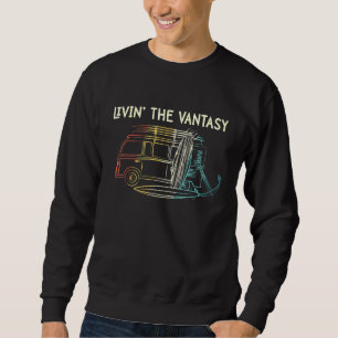 Moletom Estilo Retro Van Life Van Dweller Boys Womens