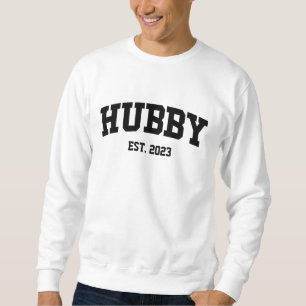 Moletom Estilo Varsity Hubby Est. Mínimo de Ano