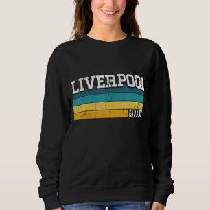 Moletom Estilo Vintage 70s 80s Liverpool Inglaterra