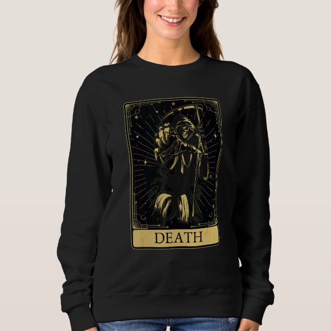 Moletom Estilos Envision Tarot Espiritual Carta de Morte O (Frente)