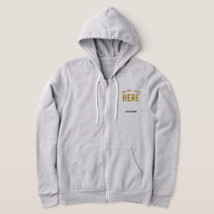 MOLETOM ESTILOSO MODERNO PERSONALIZÁVEL CINZA VERIFICADO C
