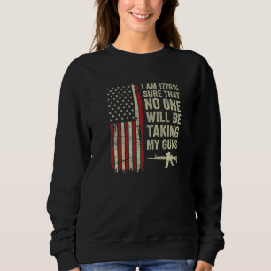 Moletom Estou 1776 Seguro que Ninguém Está Tirando Minhas