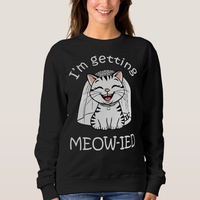 Moletom Estou a ficar meow-ied! (Frente)