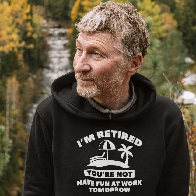 Moletom Estou aposentado (Criador carregado)