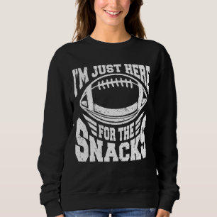 Moletom Estou aqui para o futebol americano