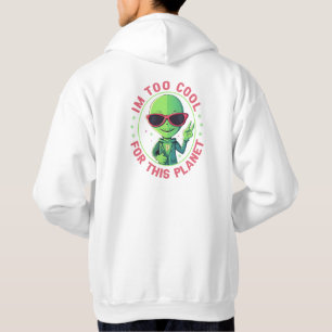 Moletom Estou legal demais para este planeta