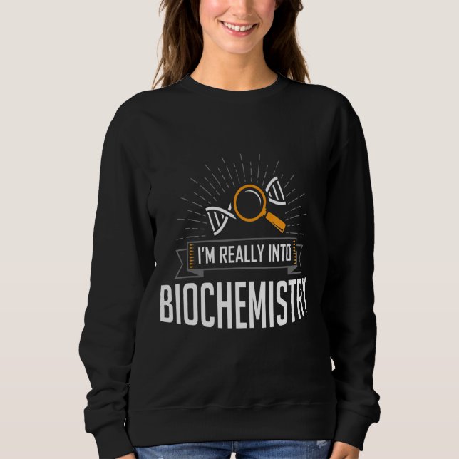 Moletom Estou mesmo na Biologia Bioquímica (Frente)