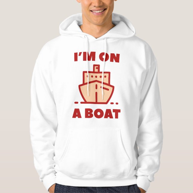 Moletom Estou num barco (Frente)