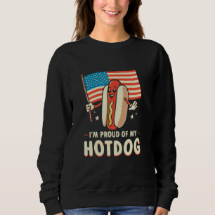 Moletom Estou Orgulhoso do meu cachorro-quente Engraçado 4