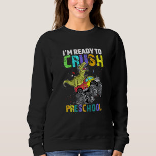 Moletom Estou Pronta Para Esmagar O Dinossauro Monstro Da