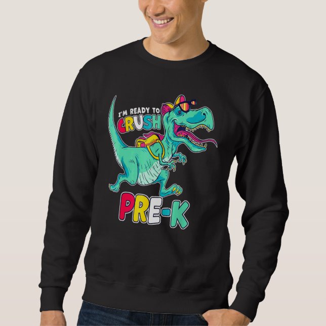 Moletom Estou Pronta Para Esmagar O Estilo De Quadrinhos D (Frente)