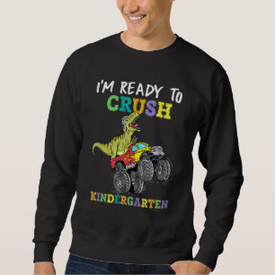 Moletom Estou Pronta Para Esmagar Os Dinos Monstros Do Jar