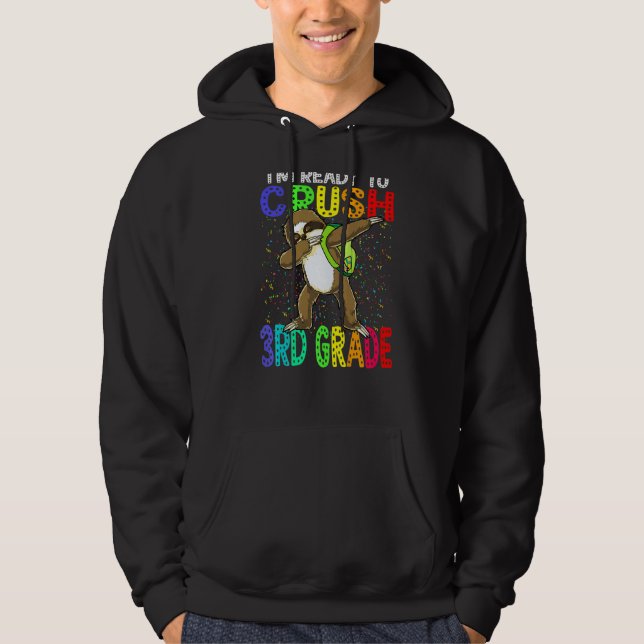 Moletom Estou pronto para esmagar a lama do 3º grau (Frente)