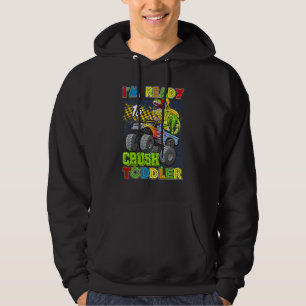 Moletom Estou Pronto Para Esmagar Caminhão Monstro De Dino