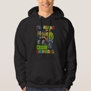Moletom Estou Pronto Para Esmagar Caminhão Monstro Dinossa