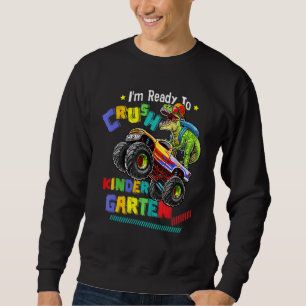 Moletom Estou pronto para esmagar o dinossauro do jardim d