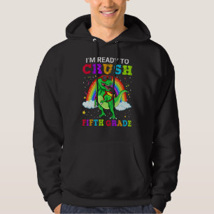 Moletom Estou pronto para esmagar o T Rex Dinossaur Scho d