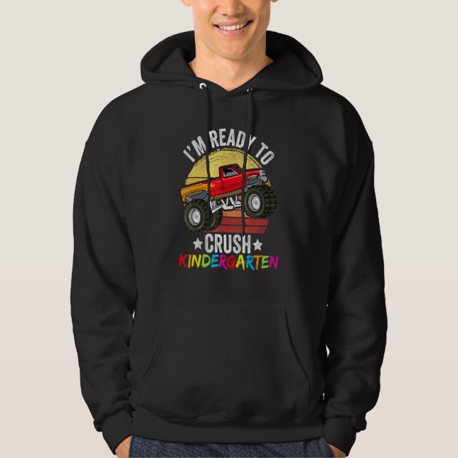 Moletom Estou Pronto Para Esmagar Roupas De Maternal Monst (Frente)