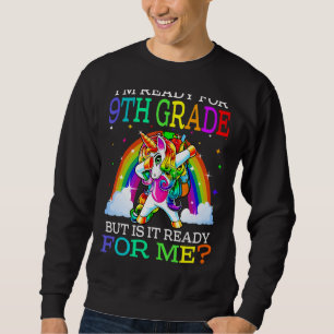 Moletom Estou pronto para o 9º ano, mas está pronto para m
