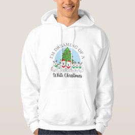 Moletom Estou sonhando com um Natal branco com Aslan