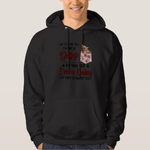 Moletom Estou te dizendo que não sou um cachorro que minha