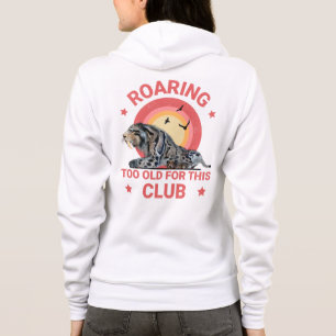 Moletom Estrada muito velha para este clube Sabertooth Tig