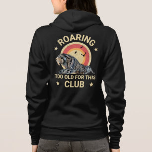 Moletom Estrada muito velha para este clube Sabertooth Tig