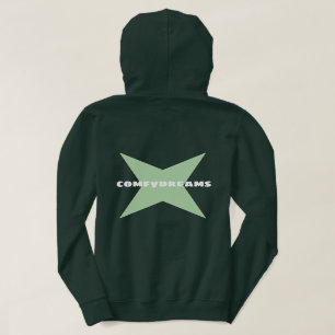 Moletom estrela verde comfydreams projetada