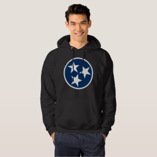 Moletom Estrelas brancas da bandeira do Tennessee