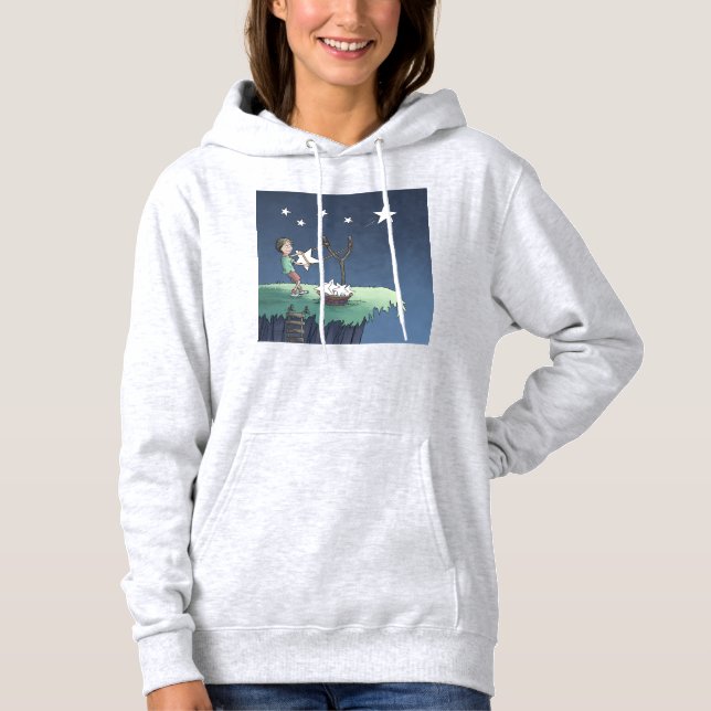 Moletom Estrelas de Disparo - Criando Desejo Hoodie (Frente)