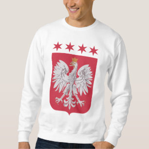 Moletom Estrelas polonesas da bandeira de Chicago da