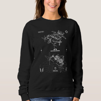 Moletom Estrutura Aeroespacial da Aeronave Vought XF5U1 Fl