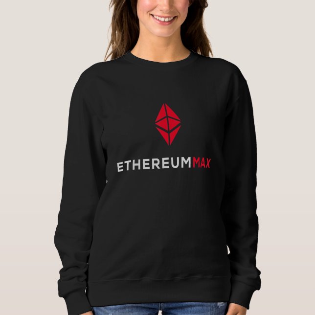 Moletom Ether de Criptomoeda Eetummax Token Crypto Emax (Frente)