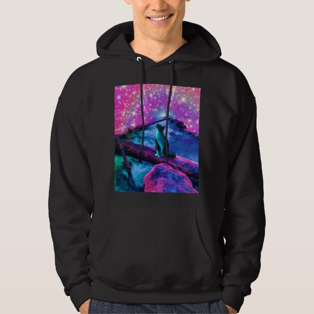 Moletom Ethereal Dreamer - Capuz de Gato (Frente)