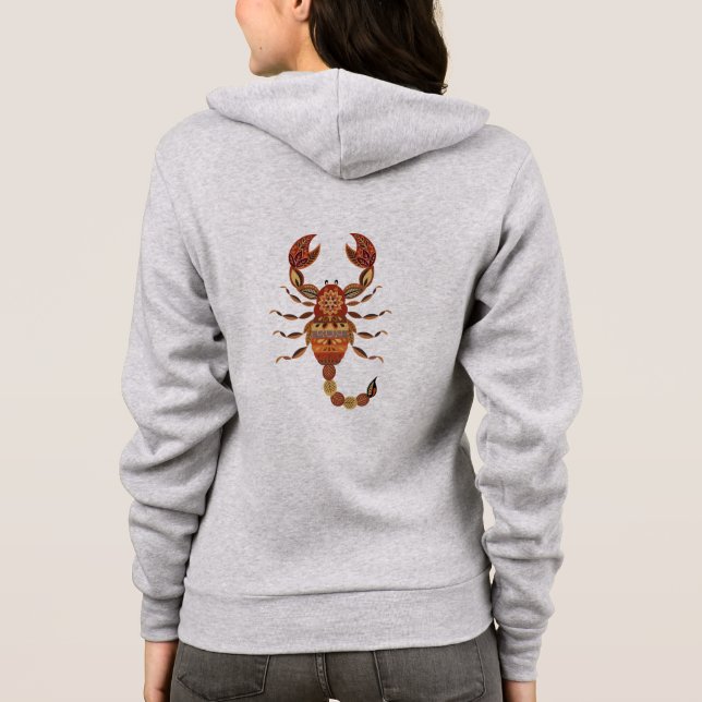 Moletom Ethnic Floral Scorpion (Verso)