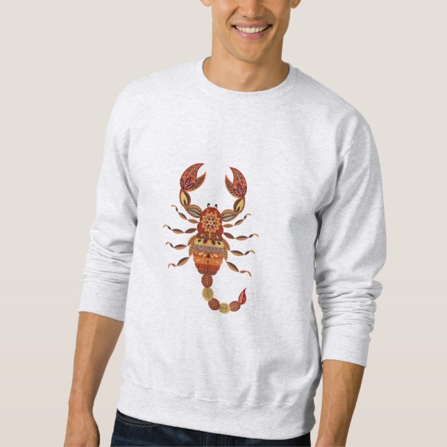 Moletom Ethnic Floral Scorpion (Frente)