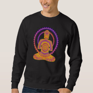 Moletom Ethno Mandala Buddha Tem Uma Dentro De Olhar 5