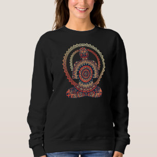 Moletom Ethno Mandala Buddha Tem Uma Dentro De Olhar Para 