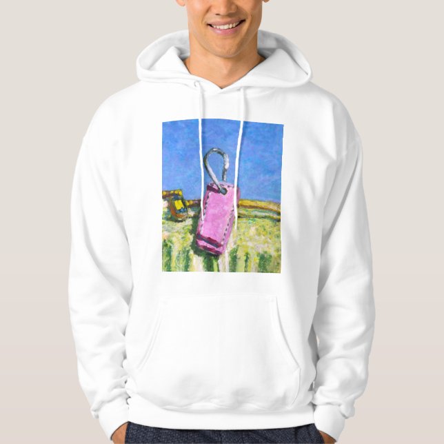 Moletom Etiqueta Rosa (Frente)