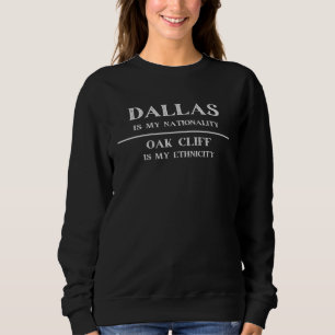 Moletom Etnia Nacionalidade Dallas Oak Cliff