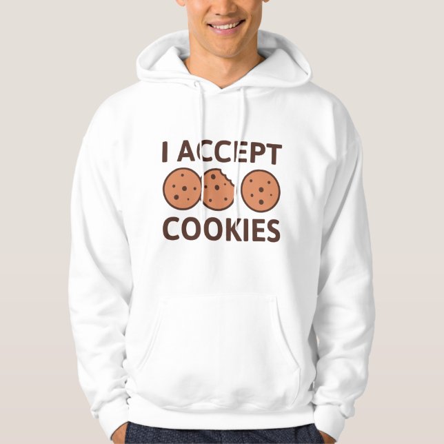 Moletom Eu Aceito Cookies (Frente)