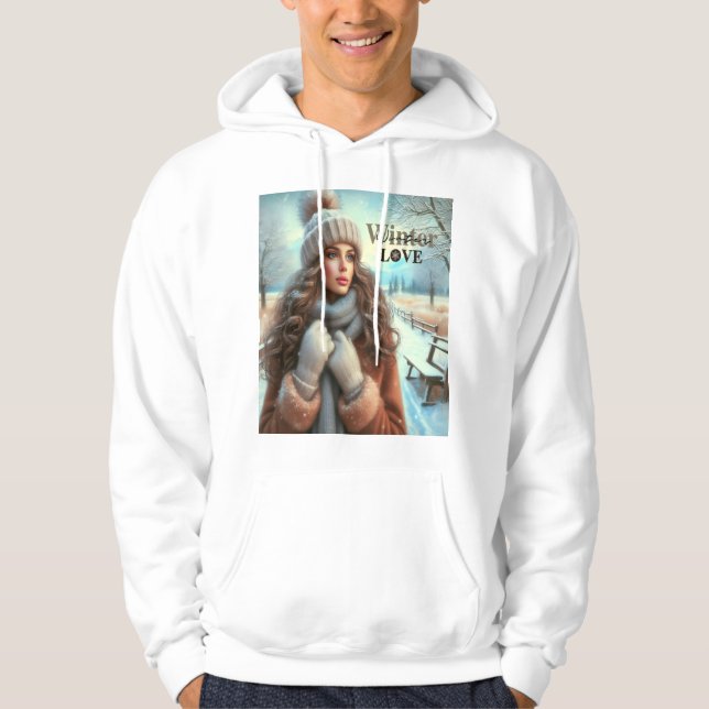 Moletom Eu adoro o inverno (Frente)