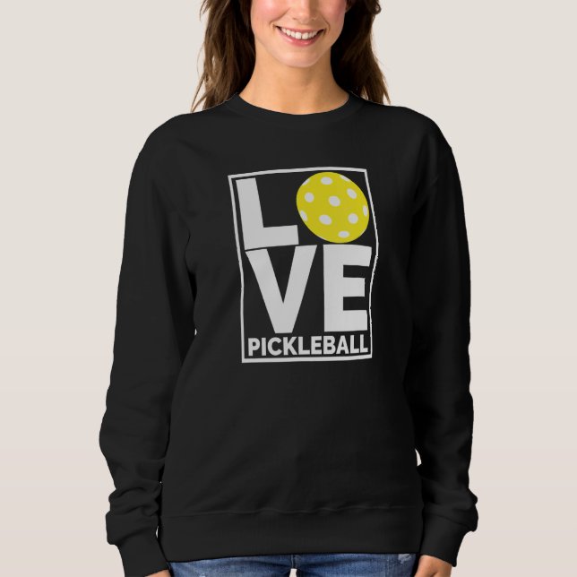 Moletom Eu Adoro Pickleball Você Também (Frente)