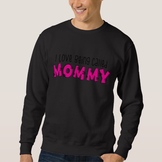 Moletom Eu Adoro Ser Chamada Mamãe Feliz Dia de as mães 20 (Frente)