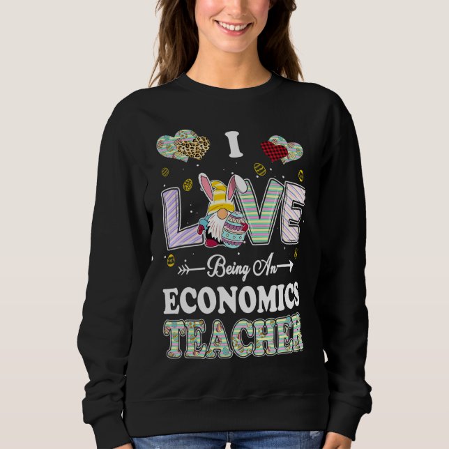 Moletom Eu Adoro Ser Professora De Páscoa De Professores D (Frente)