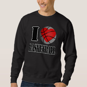 Moletom Eu adoro T-shirt de basquete
