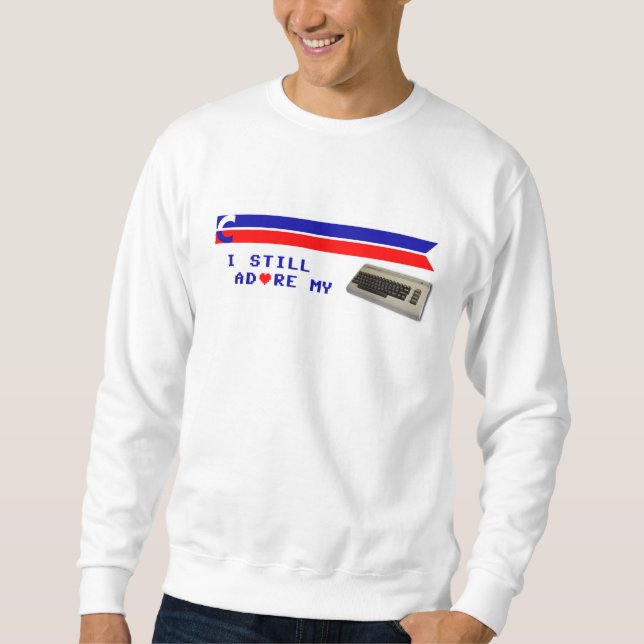 Moletom Eu ainda Adore minha camisola C64 (Frente)